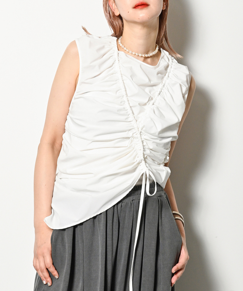 CITYSHOP（シティーショップ）の「RANDOM GATHER ブラウス（シャツ 