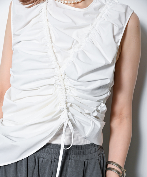 CITYSHOP（シティーショップ）の「RANDOM GATHER ブラウス（シャツ 