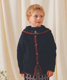 こども ビームス | こども ビームス / ケーブル編み ニットカーディガン 2024(100~150cm)(カーディガン/ボレロ)