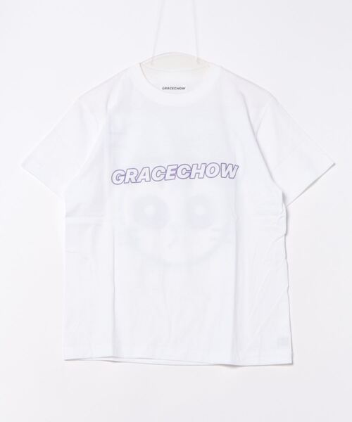 sunny branch（サニーブランチ）の「★Grace Chow/グレース チョウ ★Graphic/Design T（Tシャツ/カットソー・レディース・ホワイト/ブラック・SMALL/MEDIUM）」の2枚目の写真