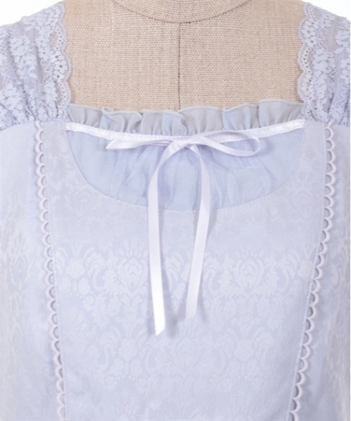 axes femme POETIQUE（アクシーズファムポエティック）の「オディールビスチェミニワンピース（ワンピース・レディース・ブラック/グレー/ブルー・MEDIUM）」の21枚目の写真