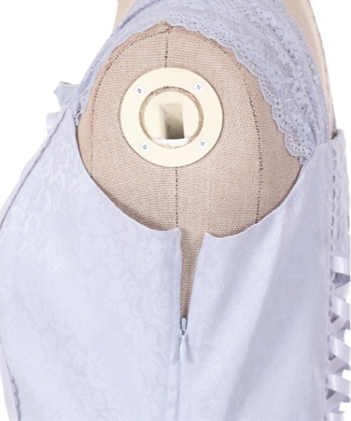 axes femme POETIQUE（アクシーズファムポエティック）の「オディールビスチェミニワンピース（ワンピース・レディース・ブラック/グレー/ブルー・MEDIUM）」の22枚目の写真