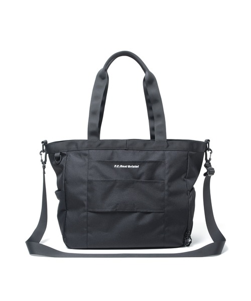 F.C.Real Bristol（エフシーレアルブリストル）の「TOUR TOTE BAG（トートバッグ・メンズ・ブラック・FREE）」の10枚目の写真