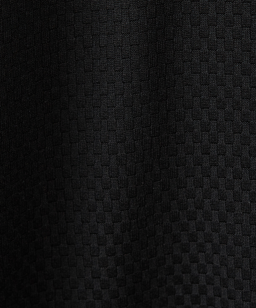 ABAHOUSE GRAY(アバハウスグレイ)の「【MASCHILE】チェック リンクス ニット ライダース(ブルゾン・メンズ・グレイッシュベージュ/ネイビー/ブラック・50/48/46)」の18枚目の写真