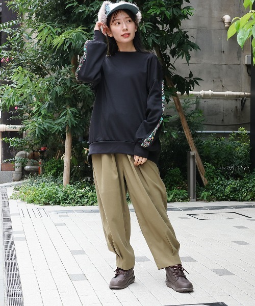 ポカクルーネックプルオーバー（スウェット）｜チチカカ（チチカカ）