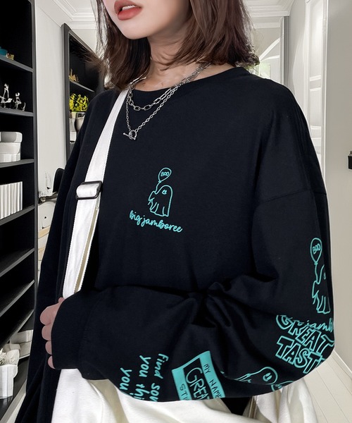 セール】レトロポップ WALKING DONUT 8ボール オバケ グラフィック