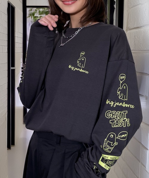 セール】レトロポップ WALKING DONUT 8ボール オバケ グラフィック