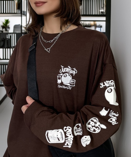 セール】レトロポップ WALKING DONUT 8ボール オバケ グラフィック