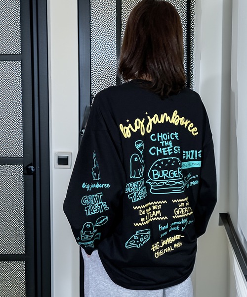 セール】レトロポップ WALKING DONUT 8ボール オバケ グラフィック