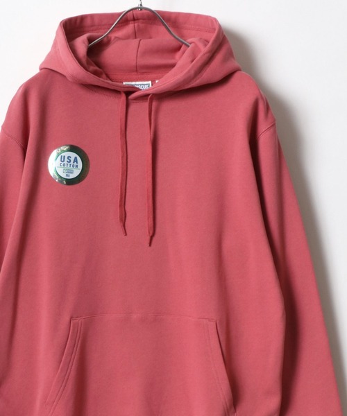 DISCUS（ディスカス）の「2025AW DISCUS/ディスカス USAコットン 裏毛 スウェット プルオーバーパーカー フーディー レディース メンズ（パーカー・メンズ・グレー/ブラック/サックスブルー/オートミール/ベージュ/レッド/ネイビー・M/L/XL）」の7枚目の写真