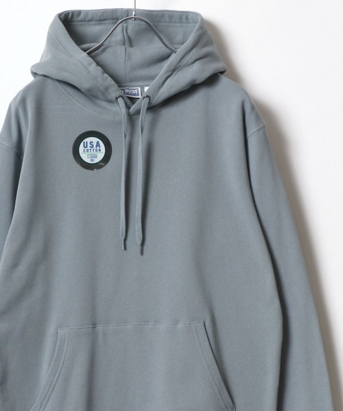 DISCUS（ディスカス）の「2025AW DISCUS/ディスカス USAコットン 裏毛 スウェット プルオーバーパーカー フーディー レディース メンズ（パーカー・メンズ・グレー/ブラック/サックスブルー/オートミール/ベージュ/レッド/ネイビー・M/L/XL）」の6枚目の写真