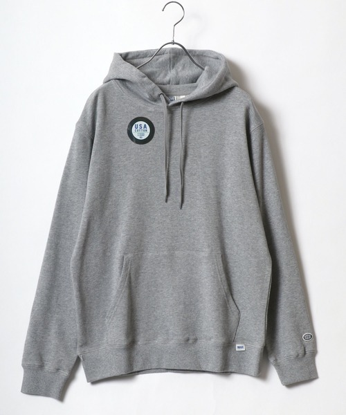 DISCUS（ディスカス）の「2025AW DISCUS/ディスカス USAコットン 裏毛 スウェット プルオーバーパーカー フーディー レディース メンズ（パーカー・メンズ・グレー/ブラック/サックスブルー/オートミール/ベージュ/レッド/ネイビー・M/L/XL）」の11枚目の写真