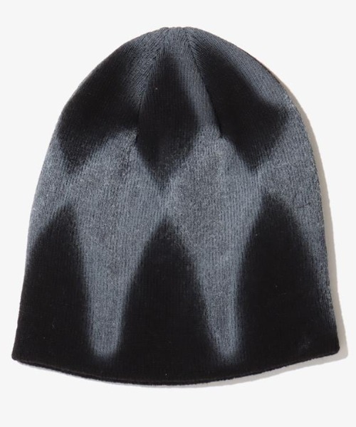 atmos pink(アトモスピンク)の「atmos pink Diamond Pattern Beanie / アトモス ピンク ダイヤモンド パターン ビーニー(ニットキャップ/ビーニー・レディース・ブラック/アイボリー・FREE)」の2枚目の写真