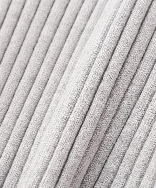 N.（N. Natural Beauty Basic）（エヌエヌナチュラルビューティーベーシック）の「◆シアーカフスニット（ニット/セーター・レディース・ブラック/グレー/ブルー/ホワイト・MEDIUM）」の5枚目の写真