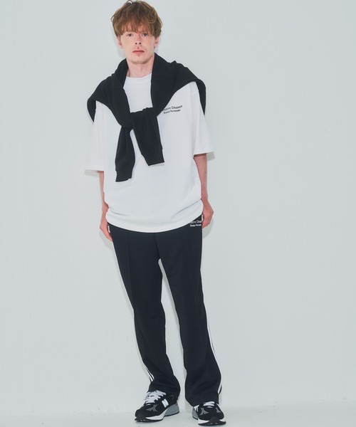 EMMA NOVEMBER (エマノーヴェンバー)の「Embroidery スムース トラック パンツ(スウェットパンツ・メンズ・ネイビー/ブラック・2/3/1)」の22枚目の写真