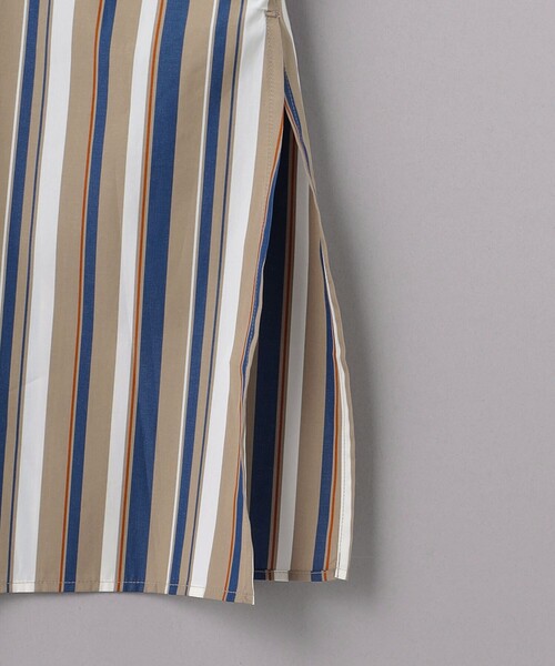 TICCA（ティッカ）の「【別注】＜TICCA＞ストライプ シャツワンピース（シャツワンピース・レディース・ベージュ/ダークグレー・FREE）」の14枚目の写真