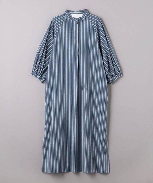 別注】＜TICCA＞ストライプ シャツワンピース