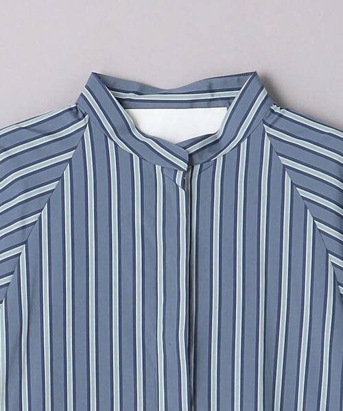 別注】＜TICCA＞ストライプ シャツワンピース