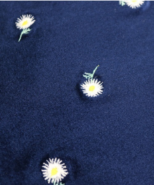 セール】ベロアフラワー刺繍トート（トートバッグ）｜Per sist