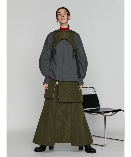 UN3D.（アンスリード）の「W TURTLE KNIT TOP / ダブルタートル
