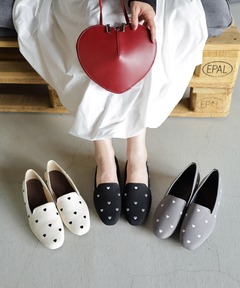 新品♡ピッピシック　スクエアフラットシューズ♡バレエシューズ PIPPICHIC(ピッピシック)のAMBER BALLET／スクエアトゥバレエシューズ