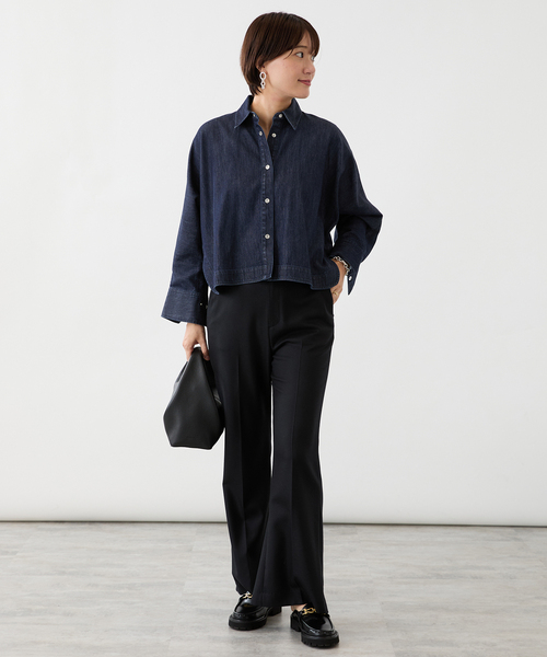 デニムフォルムシャツ（シャツ/ブラウス）｜VERMEIL par iena
