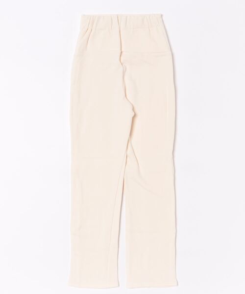 CHOCOA（チョコア）の「裏起毛ラクラク美脚パンツ（マタニティウェア/グッズ・レディース・ホワイト/ブラック/チャコール・FREE）」の12枚目の写真