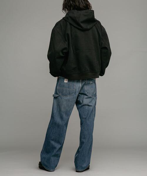 URBAN RESEARCH Sonny Label(アーバンリサーチサニーレーベル)の「ダックフーデッドショートブルゾン(ブルゾン・メンズ・ブラック/キャメル・MEDIUM/LARGE)」の21枚目の写真