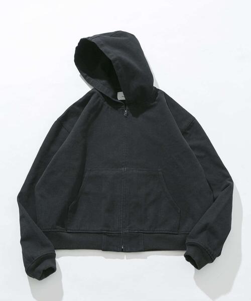 URBAN RESEARCH Sonny Label(アーバンリサーチサニーレーベル)の「ダックフーデッドショートブルゾン(ブルゾン・メンズ・ブラック/キャメル・MEDIUM/LARGE)」の17枚目の写真