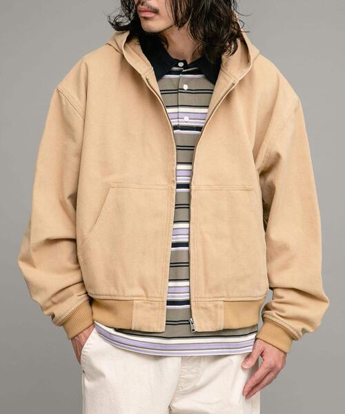 URBAN RESEARCH Sonny Label(アーバンリサーチサニーレーベル)の「ダックフーデッドショートブルゾン(ブルゾン・メンズ・ブラック/キャメル・MEDIUM/LARGE)」の9枚目の写真