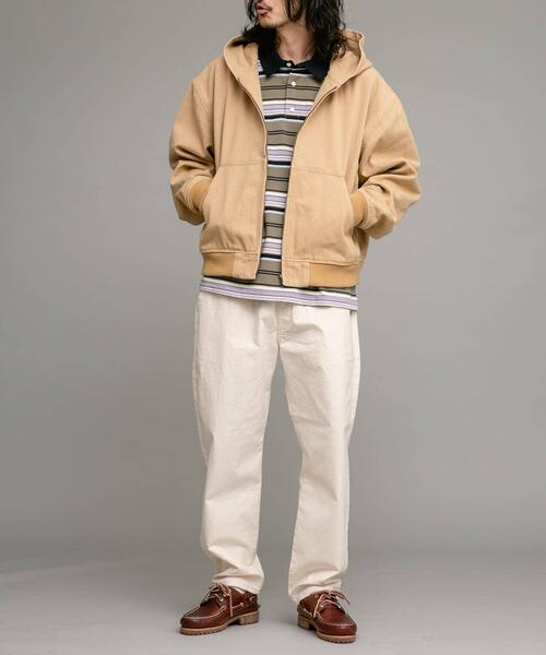URBAN RESEARCH Sonny Label(アーバンリサーチサニーレーベル)の「ダックフーデッドショートブルゾン(ブルゾン・メンズ・ブラック/キャメル・MEDIUM/LARGE)」の10枚目の写真