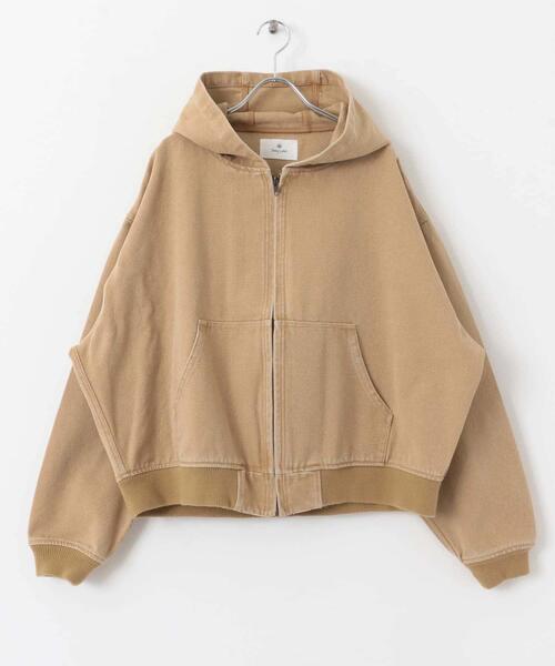 URBAN RESEARCH Sonny Label(アーバンリサーチサニーレーベル)の「ダックフーデッドショートブルゾン(ブルゾン・メンズ・ブラック/キャメル・MEDIUM/LARGE)」の13枚目の写真