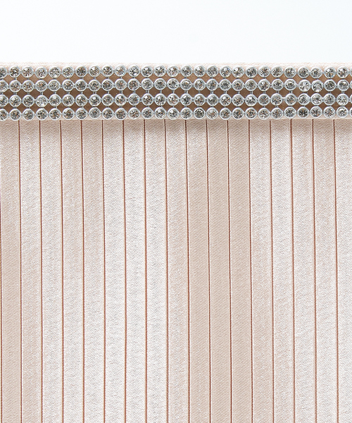 abahouse mavie（アバハウスマヴィ）の「プリーツパーティーサブバッグ/オケージョンバッグ/セミオケ（トートバッグ・レディース・ベージュ/ブラック・フリー）」の9枚目の写真