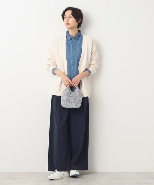 Dessin（デッサン）の「◆ラメニットミニショルダー（ショルダーバッグ・レディース・シルバー/ブロンズ・00）」の5枚目の写真