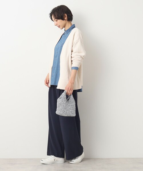 Dessin（デッサン）の「◆ラメニットミニショルダー（ショルダーバッグ・レディース・シルバー/ブロンズ・00）」の6枚目の写真