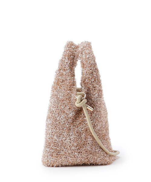 Dessin（デッサン）の「◆ラメニットミニショルダー（ショルダーバッグ・レディース・シルバー/ブロンズ・00）」の9枚目の写真