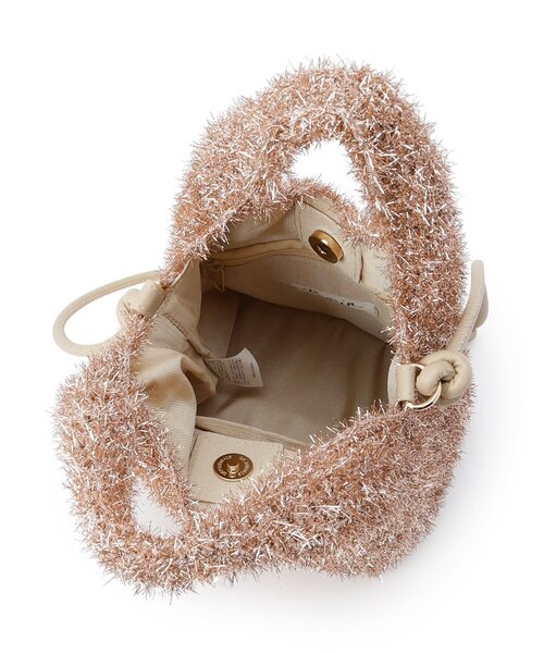 Dessin（デッサン）の「◆ラメニットミニショルダー（ショルダーバッグ・レディース・シルバー/ブロンズ・00）」の12枚目の写真