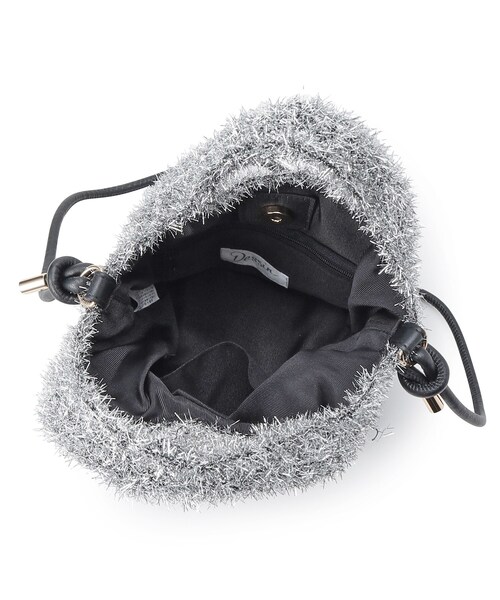 Dessin（デッサン）の「◆ラメニットミニショルダー（ショルダーバッグ・レディース・シルバー/ブロンズ・00）」の13枚目の写真