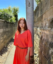 【URBAN ISLAND SOCIETY/アーバンアイランドソサエティ】UIS ONE-PIECE/Tシャツワンピース