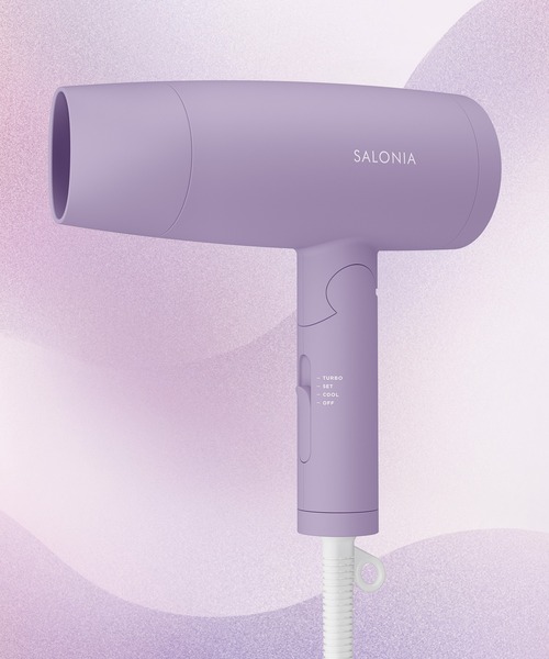 限定 サロニア ヘアドライヤー マイニュアンスパープル SL-013MM I-ne SALONIA スピーディーイオンドライヤー SL-013MM [マイ