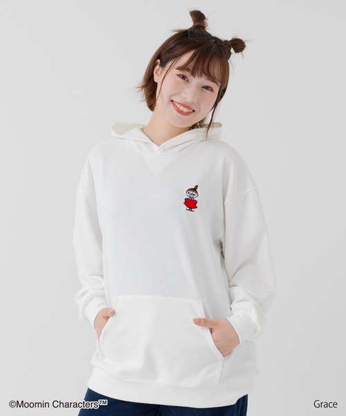 MOOMIN（ムーミン）の「【MOOMIN×SamansaMos2】リトルミイ裏毛パーカー
