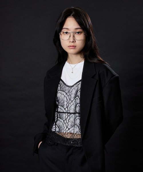 セール】LACE PATCHWORK CAMISOLE（キャミソール）｜M TO R