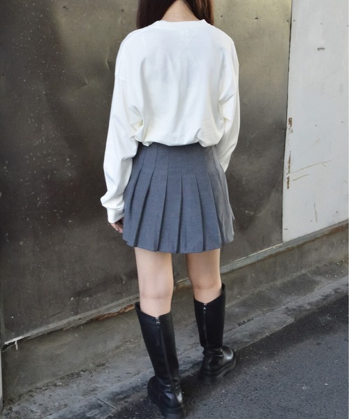 spiritoso(スピリトーゾ)の「【spiritoso】フルーツプリントTシャツ(CP)(Tシャツ/カットソー・レディース・サーモンピンク/オフホワイト・F)」の8枚目の写真