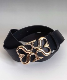 Candlestick（キャンドルスティック）の「デザイン バックル PUレザー ライトベルト メンズ レディース 韓国ファッション（ベルト）」