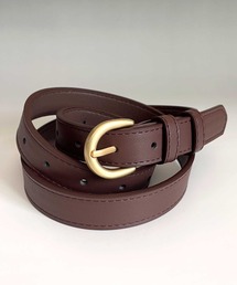 Candlestick（キャンドルスティック）の「デザイン バックル PUレザー ライトベルト メンズ レディース 韓国ファッション（ベルト）」