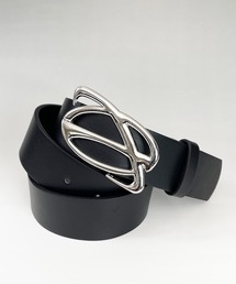 Candlestick（キャンドルスティック）の「デザイン バックル PUレザー ライトベルト メンズ レディース 韓国ファッション（ベルト）」