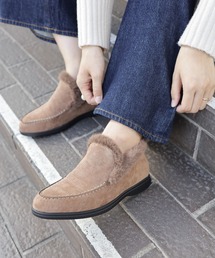 SESTO | 1.2㎝シークレットソールあったかボアスリッポンスニーカー(スリッポン)