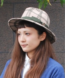 COMMON WARE（コモンウェアー）の「SD :  FILIPPO CATARZI / CATARZI カタルツィ チェック柄ウールフェルト中折れハット（ハット）」