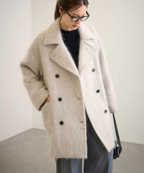 FRAMeWORK（フレームワーク）の「シャギーピーコート