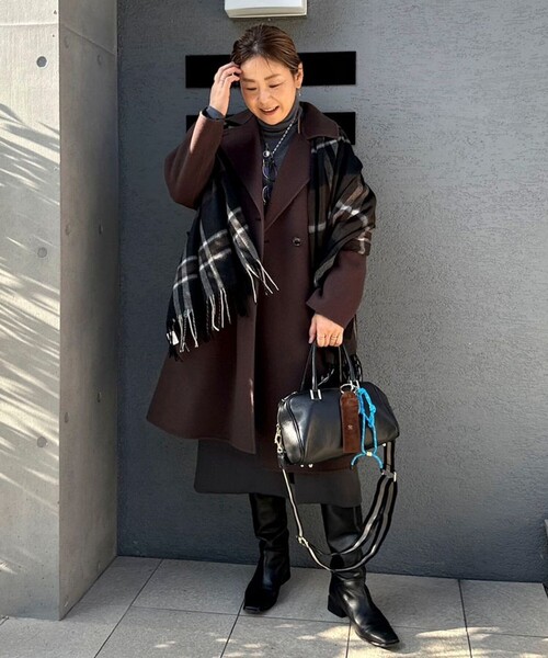 NOLLEY’S（ノーリーズ）の「ミディアムコーム【PR林☆別注アイテム】（チャーム・レディース・ブラウン系その他/サックスブルー・FREE）」の11枚目の写真